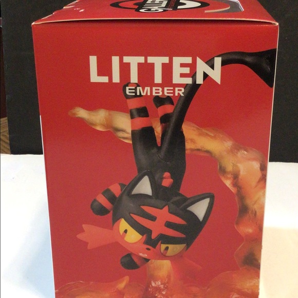 COPY - NIB 2017 Litten Ember Gallery figures Pokémon - Picture 5 of 6